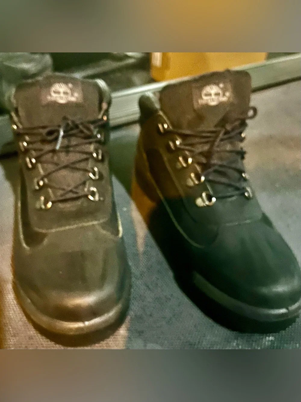 Timberland black boots